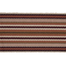 Load image into Gallery viewer, Schumacher Topaki Stripe Tape Wide Trim 79742 /  Aubergine