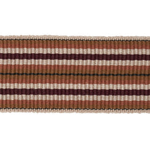 Load image into Gallery viewer, Schumacher Topaki Stripe Tape Trim 79752 / Aubergine