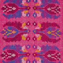 Load image into Gallery viewer, Schumacher Sandor Stripe Embroidery Fabric 79831 / Magenta
