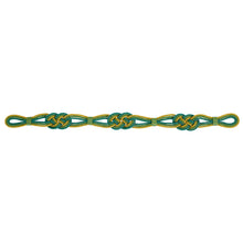 Load image into Gallery viewer, Schumacher Mounia Tie Back Trim 77892 / Peacock