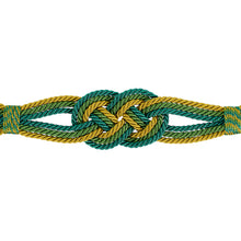 Load image into Gallery viewer, Schumacher Mounia Tie Back Trim 77892 / Peacock