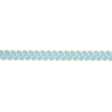 Load image into Gallery viewer, Schumacher Berkeley Tape Narrow Trim 79910 / Sky
