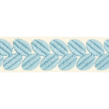 Load image into Gallery viewer, Schumacher Berkeley Tape Narrow Trim 79910 / Sky