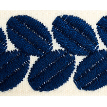 Load image into Gallery viewer, Schumacher Berkeley Tape Narrow Trim 79912 / Blue