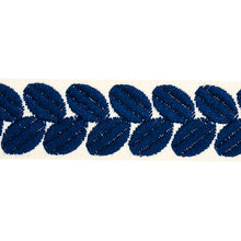 Load image into Gallery viewer, Schumacher Berkeley Tape Narrow Trim 79912 / Blue