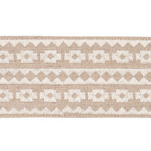 Load image into Gallery viewer, Schumacher Talitha Tape Trim 79920 / Ivory On Natural
