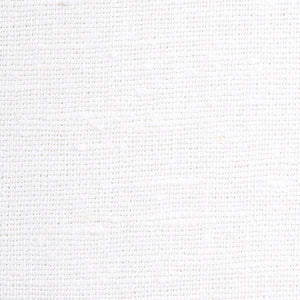 Schumacher Marco Performance Linen Fabric 79990 / Blanc
