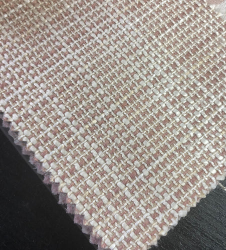 4 Colorways Textured Mid Century Modern Upholstery Fabric Blush Gray Black