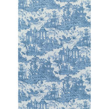 Load image into Gallery viewer, Lee Jofa Pagoda Toile Fabric / Blue