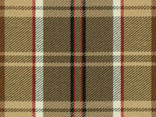 Load image into Gallery viewer, Stain Resistant Navy Blue Wine Red Beige Teal Green Cream Tartan Plaid Upholstery Drapery Fabric