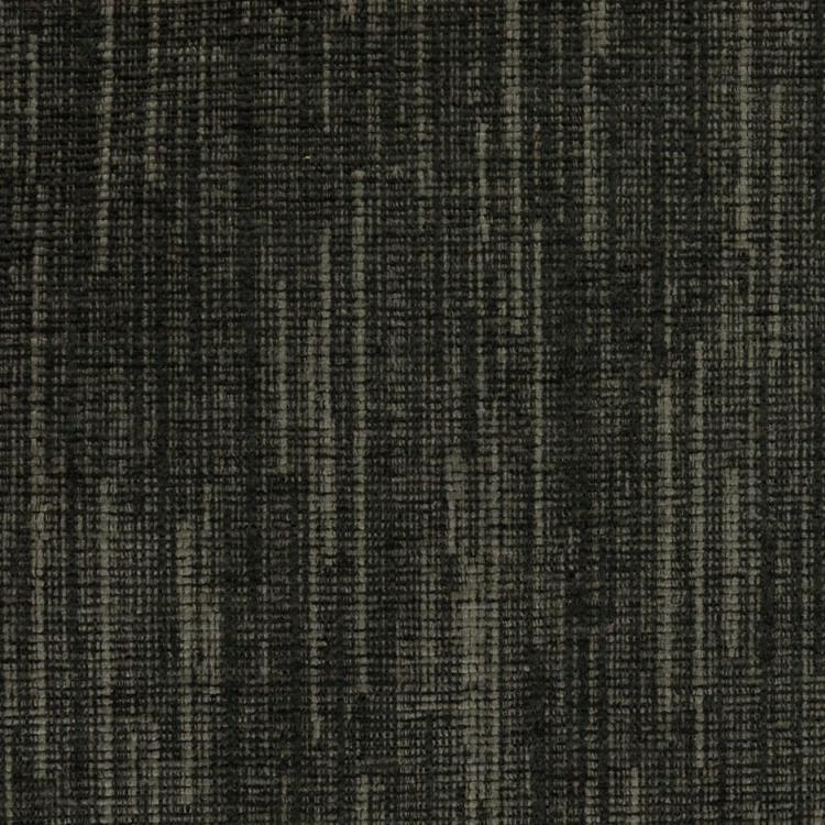 Rialto Black Drapery Light Upholstery Fabric / Dusk