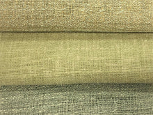 Load image into Gallery viewer, Faux Linen Sage Semi Sheer Light Green Seafoam Sheer Drapery Fabric