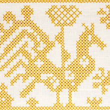 Load image into Gallery viewer, Schumacher Tarpan Embroidered Tape Trim 80001 / Yellow