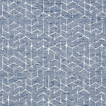 Load image into Gallery viewer, Schumacher Coleridge Jacquard Fabric 80120 / Blue