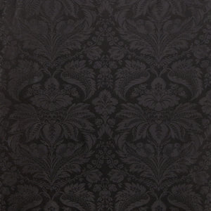 Brunschwig & Fils Damask Pierre Fabric / Black