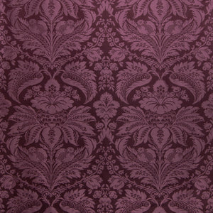 Brunschwig & Fils Damask Pierre Fabric / Eggplant