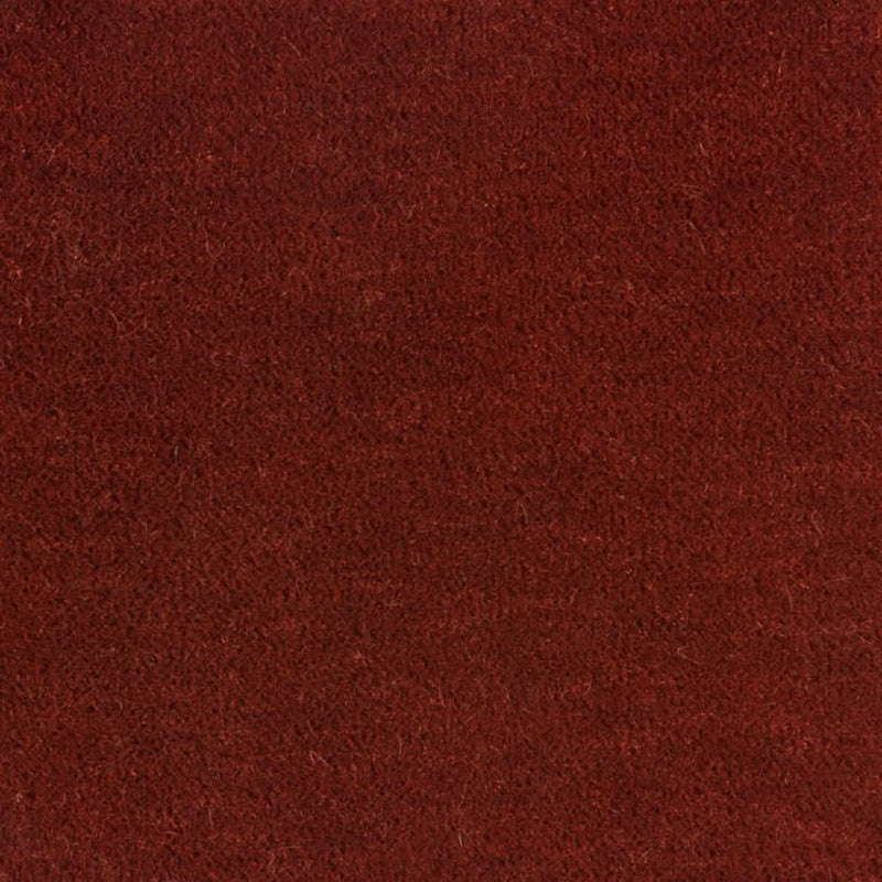 Brunschwig & Fils Bachelor Mohair Fabric / Russet