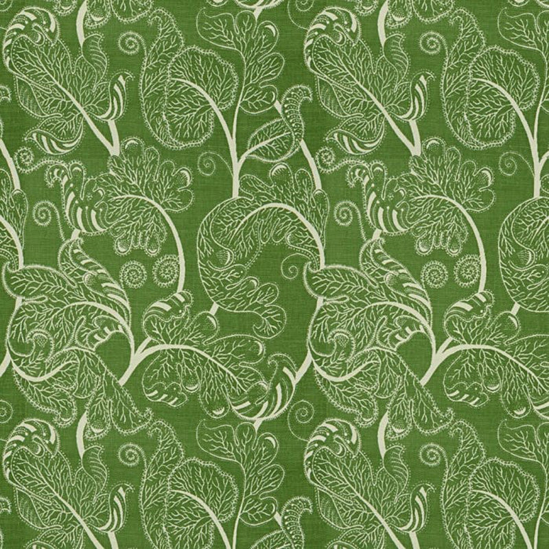 Brunschwig & Fils Sevenoaks Fabric / Leaf