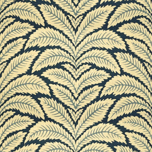 Brunschwig & Fils Talavera Linen Fabric / Indigo