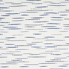 Load image into Gallery viewer, Schumacher Leland Stripe Fabric 80141 / Blue