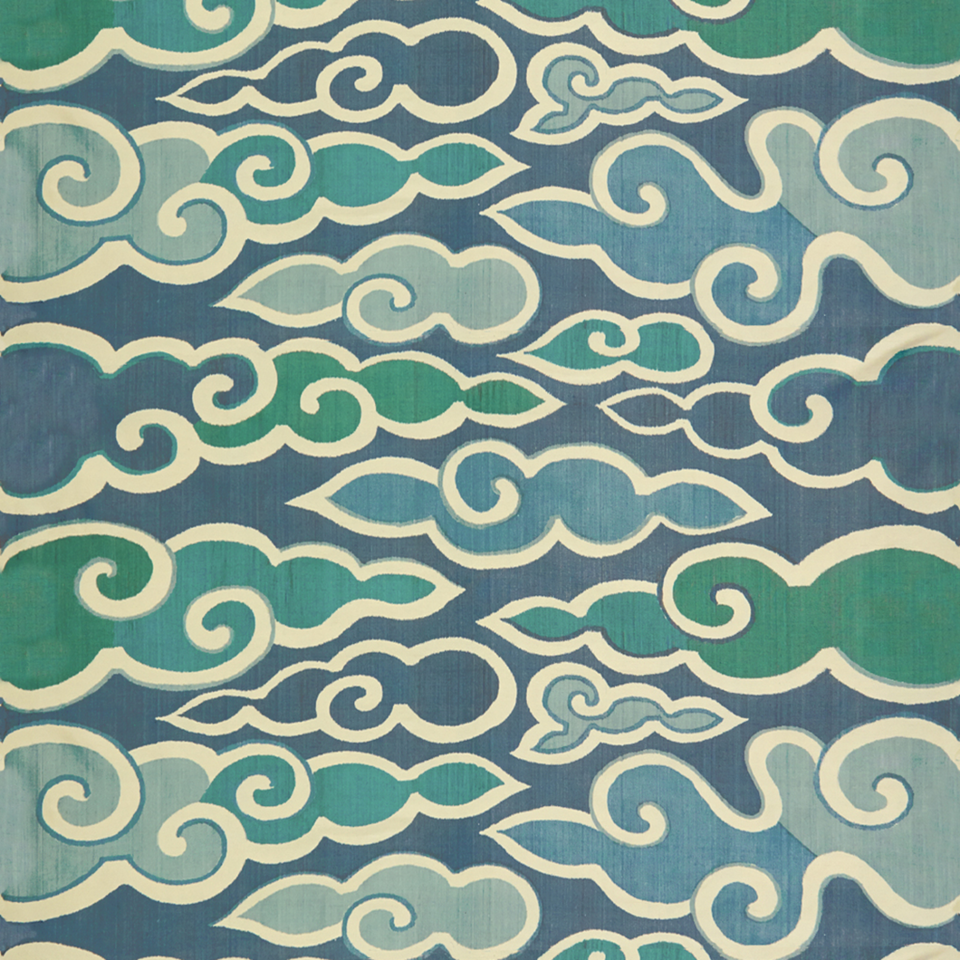 Brunschwig & Fils Le Vent Fabric / Sky