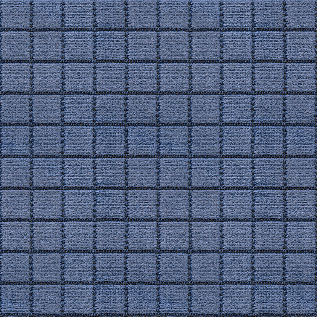 Brunschwig & Fils Acelet Velvet Fabric / Sapphire