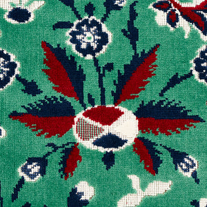 Schumacher Saint Ambrose Velvet Fabric 80170 / Jade