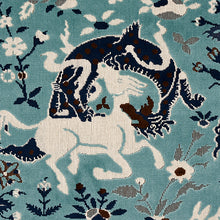 Load image into Gallery viewer, Schumacher Saint Ambrose Velvet Fabric 80171 / Cadet