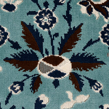 Load image into Gallery viewer, Schumacher Saint Ambrose Velvet Fabric 80171 / Cadet