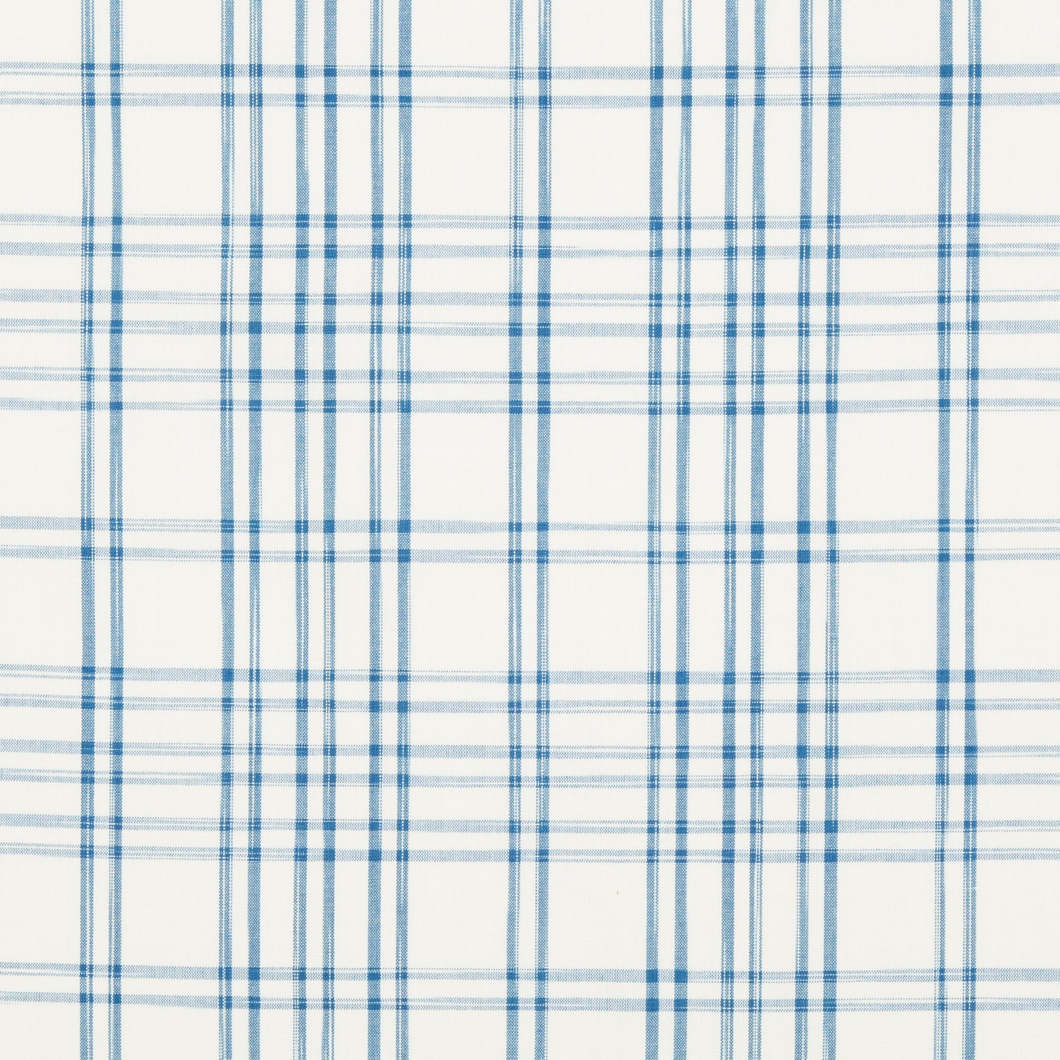 Brunschwig & Fils Banon Plaid Fabric / Cadet