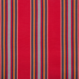 Brunschwig & Fils Verdon Stripe Fabric / Red/Navy