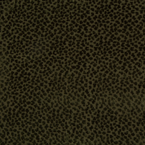 Brunschwig & Fils La Panthere Velvet Fabric / Green