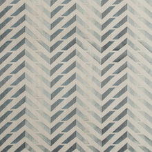 Load image into Gallery viewer, Brunschwig &amp; Fils Les Vagues Emb Fabric / Blue/Slate