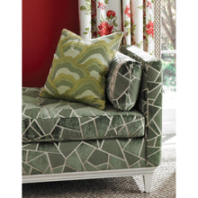 Load image into Gallery viewer, Brunschwig &amp; Fils La Tortue Velvet Fabric / Green