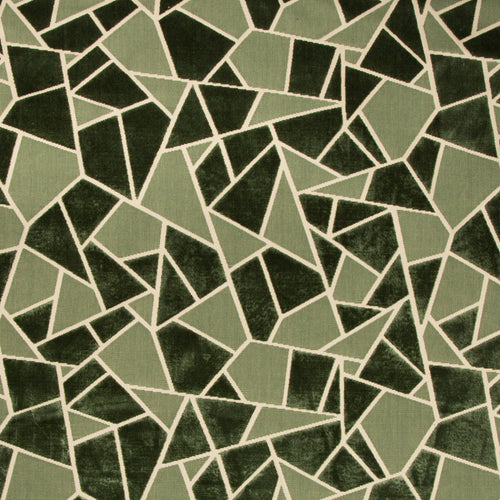 Brunschwig & Fils La Tortue Velvet Fabric / Green