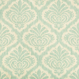 Brunschwig & Fils Durbar Tait Strie Ii Fabric / Aqua