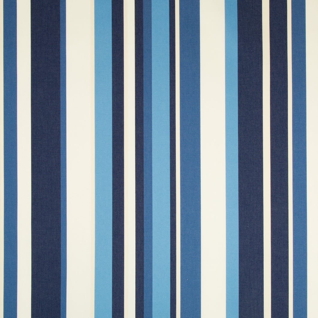 Brunschwig & Fils Caberete Stripe Fabric / Marine