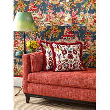 Load image into Gallery viewer, Brunschwig &amp; Fils Temae Texture Fabric / Red