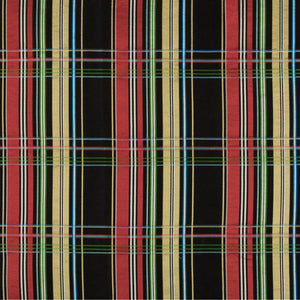 Brunschwig & Fils La Comelle Plaid Fabric / Onyx