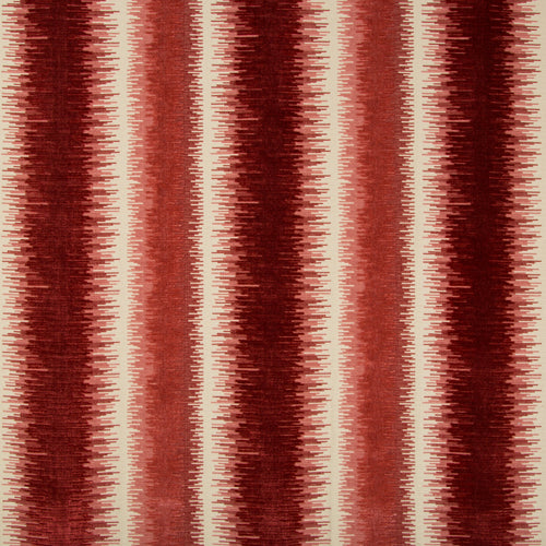 Brunschwig & Fils Bromo Velvet Fabric / Red