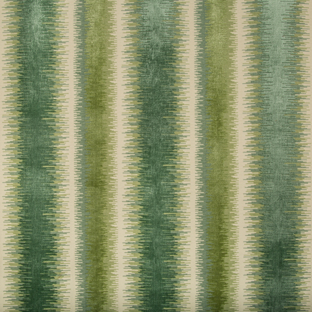 Brunschwig & Fils Bromo Velvet Fabric / Aloe