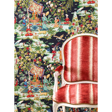 Load image into Gallery viewer, Brunschwig &amp; Fils Lodi Garden Print Fabric / Red
