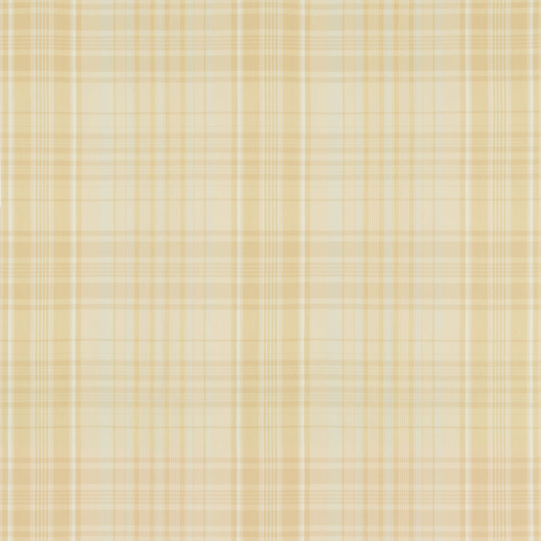 Brunschwig & Fils Guernsey Check Fabric / Wheat