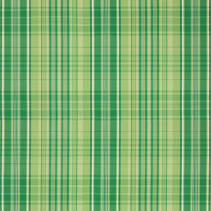 Brunschwig & Fils Guernsey Check Fabric / Kiwi