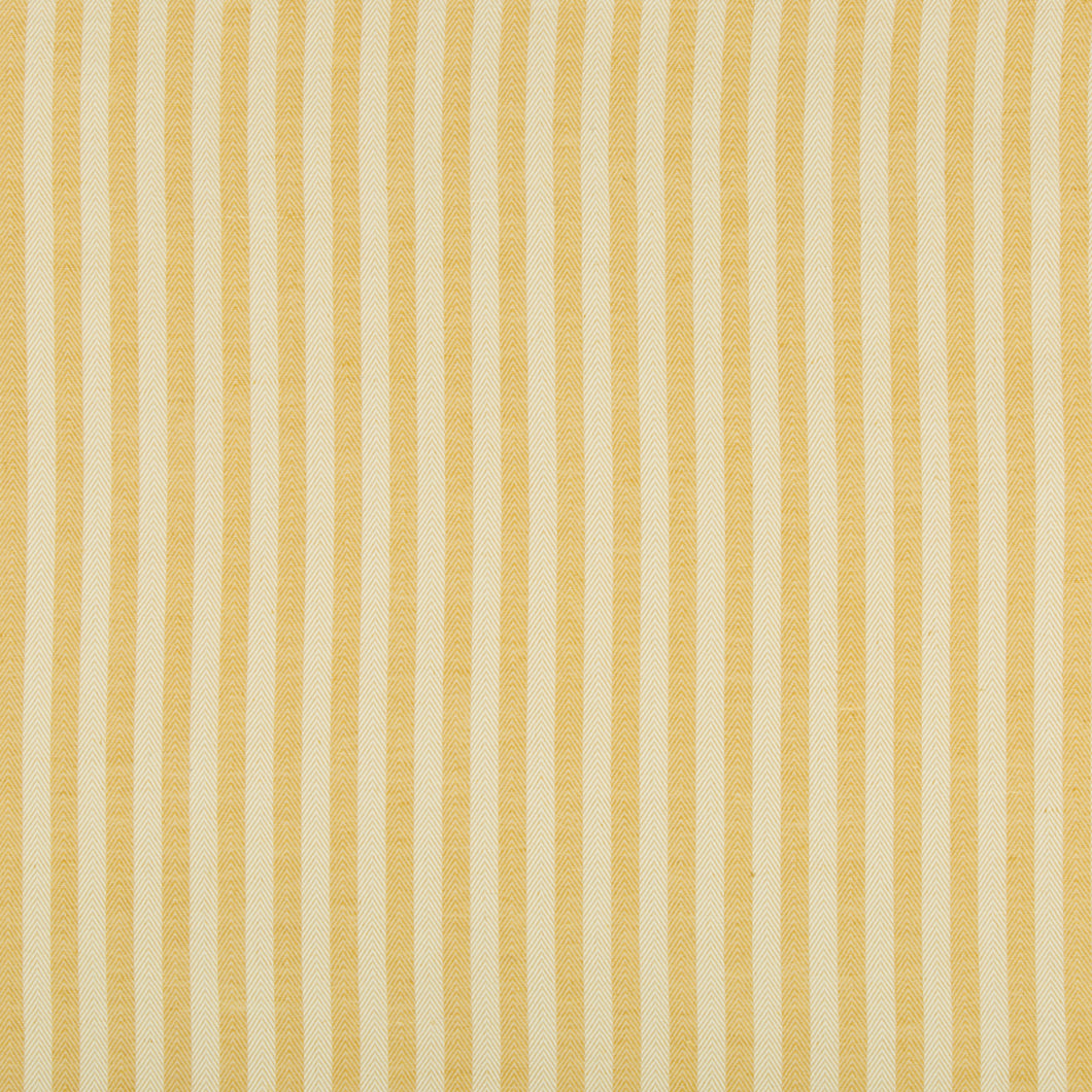 Brunschwig & Fils Rollo Stripe Fabric / Yellow