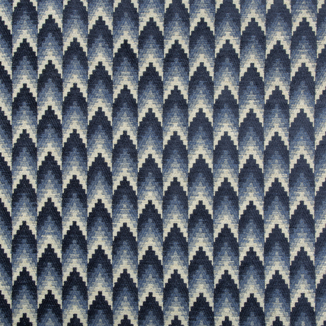 Brunschwig & Fils Ventron Woven Fabric / Blue
