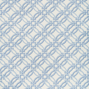 Brunschwig & Fils Salvy Print Fabric / Delft