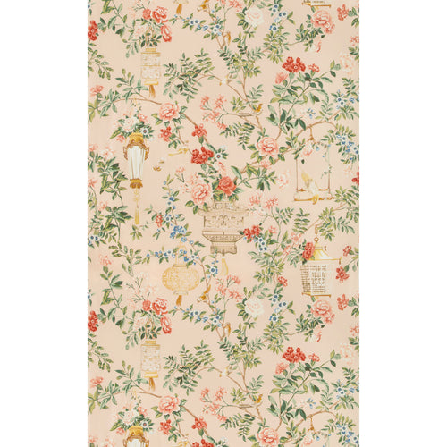 Brunschwig & Fils Jardin Fleuri Print Fabric / Petal