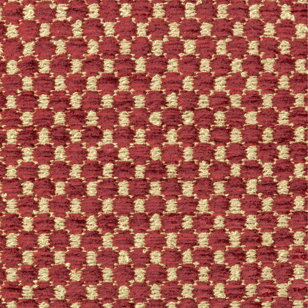 Brunschwig & Fils Ecrins Texture Fabric / Ruby