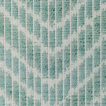 Load image into Gallery viewer, Brunschwig &amp; Fils Chausey Woven Fabric / Aqua